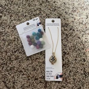 diffuser locket necklace